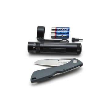 XL50 – LED Flashlight – Gerber Sharkbelly Knife Bundle