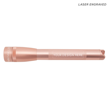 Mini Pro LED Flashlight – Rose Gold – Custom Engraving